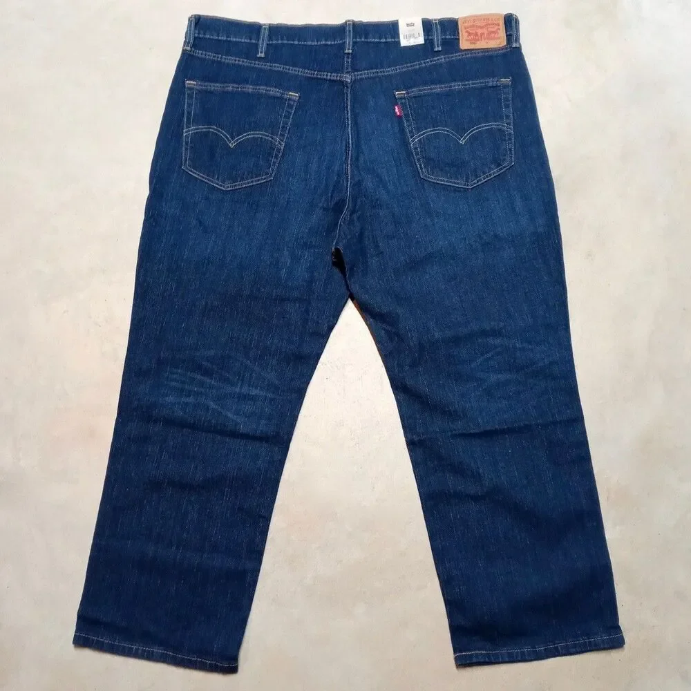 NWT Levi's 559 Relaxed Straight Fit Jeans Size 46x30 Stretch Denim Comfort NEW